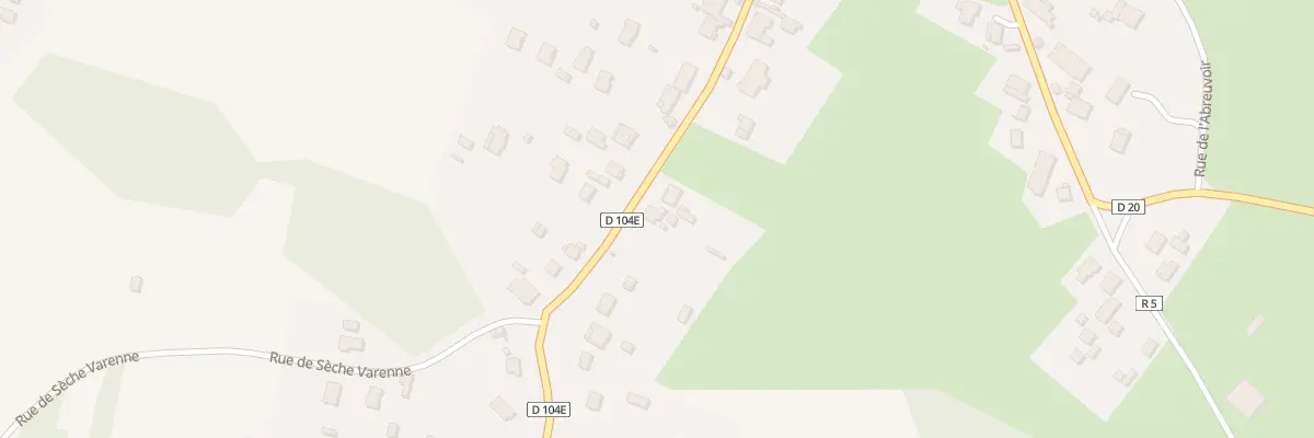 Plan du 39 Rte de Vielverge à Perrigny-sur-l’Ognon