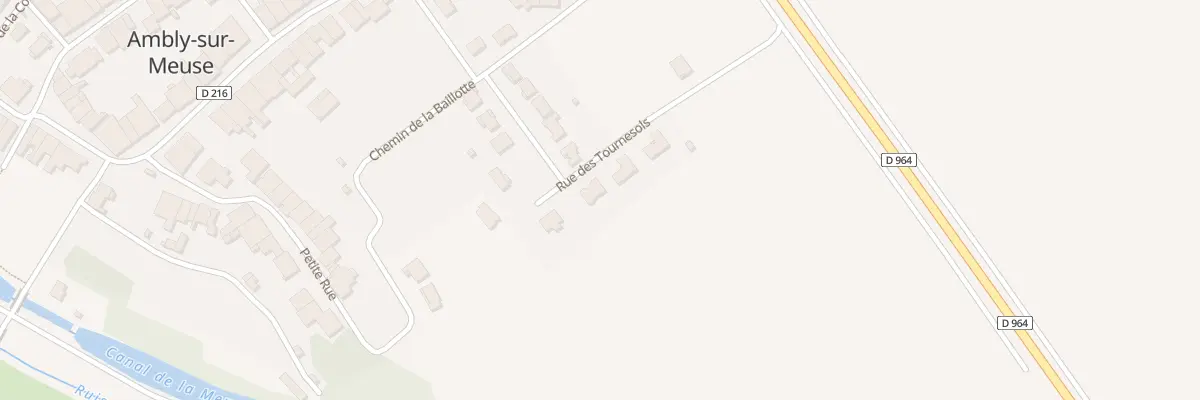 Plan du 22 Rue des Tournesols à Ambly-sur-Meuse
