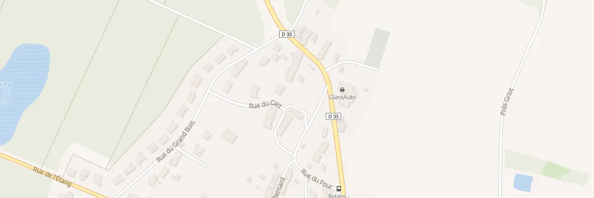 Plan du 5 Rue du Cart à Relans