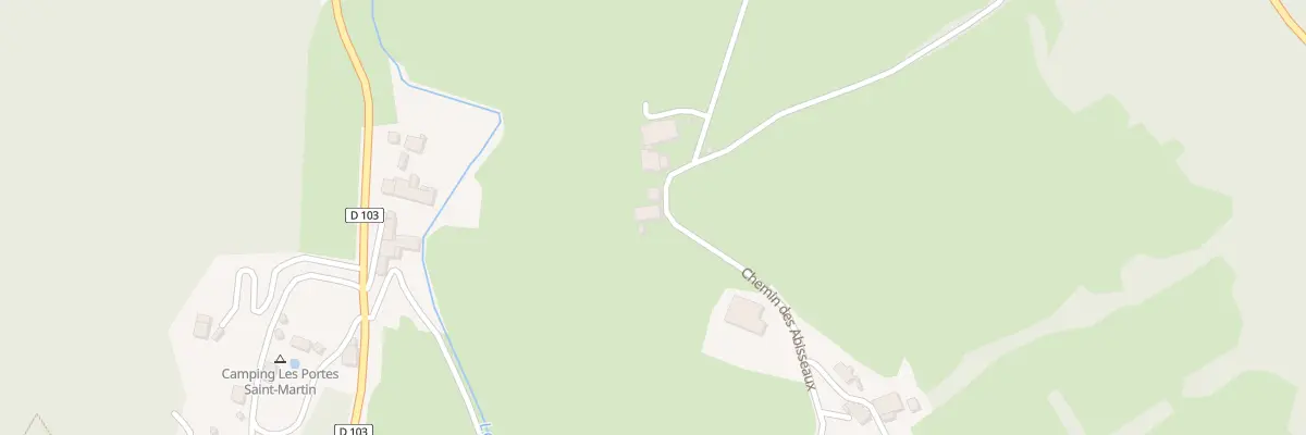 Plan du 605 Che des Abisseaux à Saint-Martin-en-Vercors