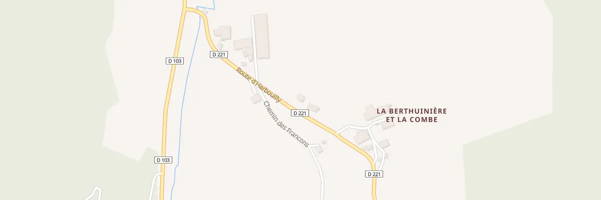 Plan du 315 Rte d’Herbouilly à Saint-Martin-en-Vercors