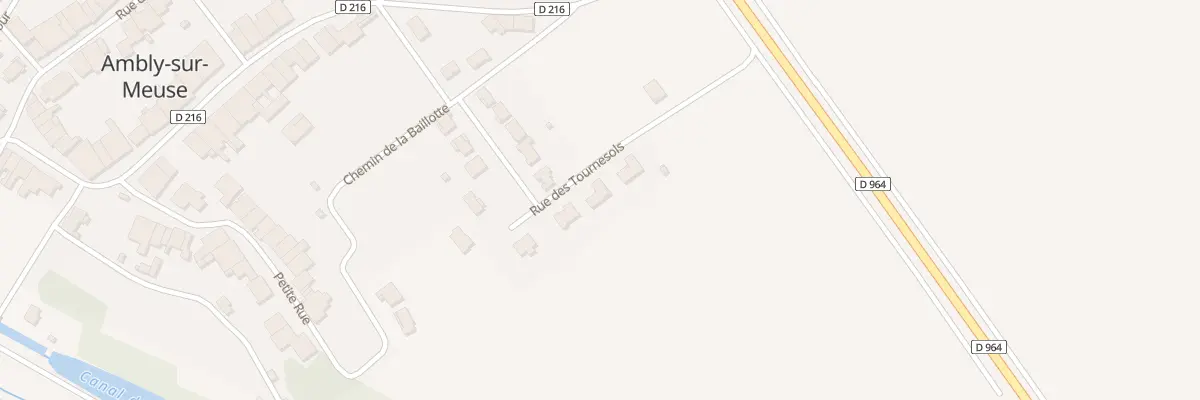 Plan du 24 Rue des Tournesols à Ambly-sur-Meuse