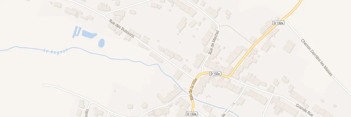 Plan du 4 Rue des Buissons à Is-en-Bassigny