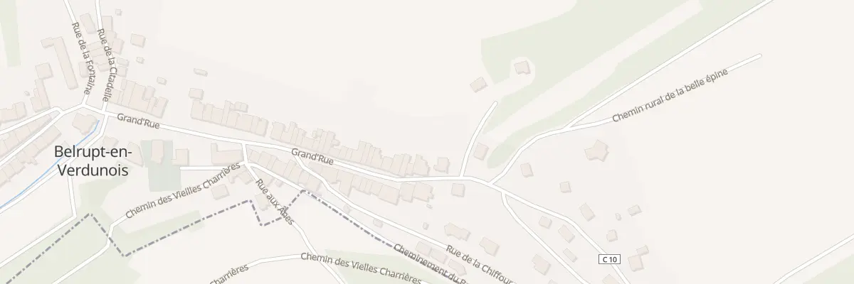 Plan du 69 Gr Grand Rue à Belrupt-en-Verdunois