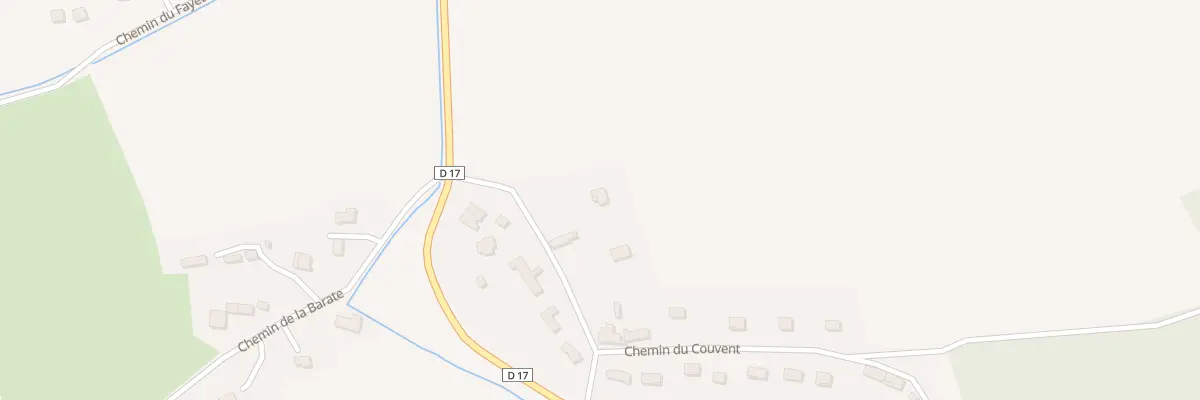 Plan du 7 Che du Couvent à Sainte-Blandine