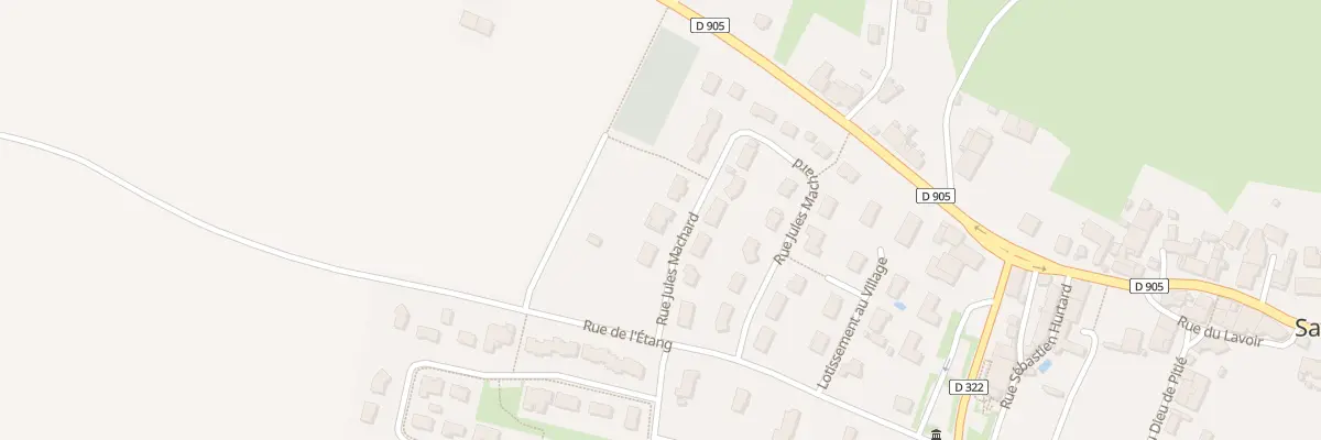 Plan du 5333 Rue Jules Machard à Sampans