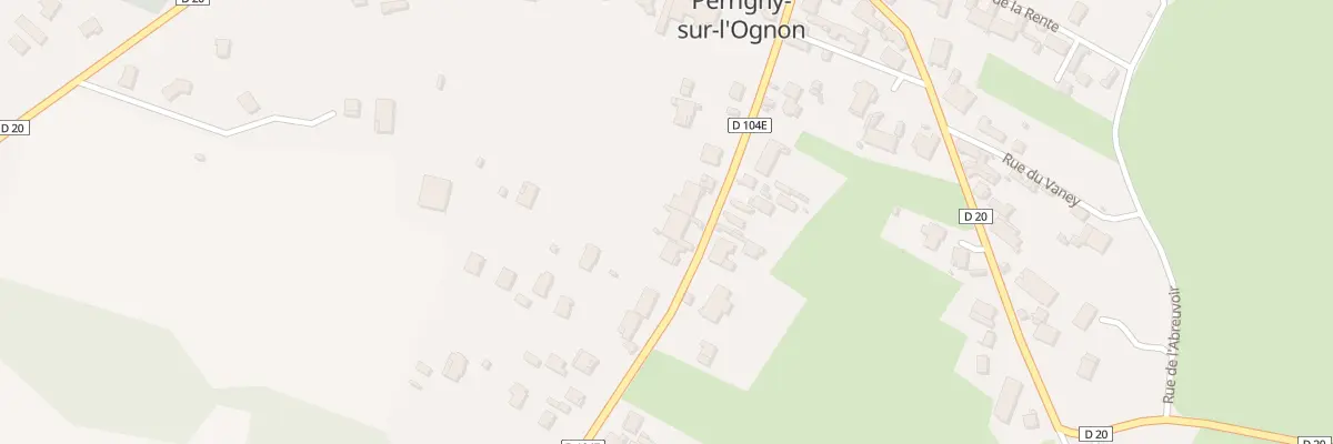 Plan du 12 Rte de Vielverge à Perrigny-sur-l’Ognon
