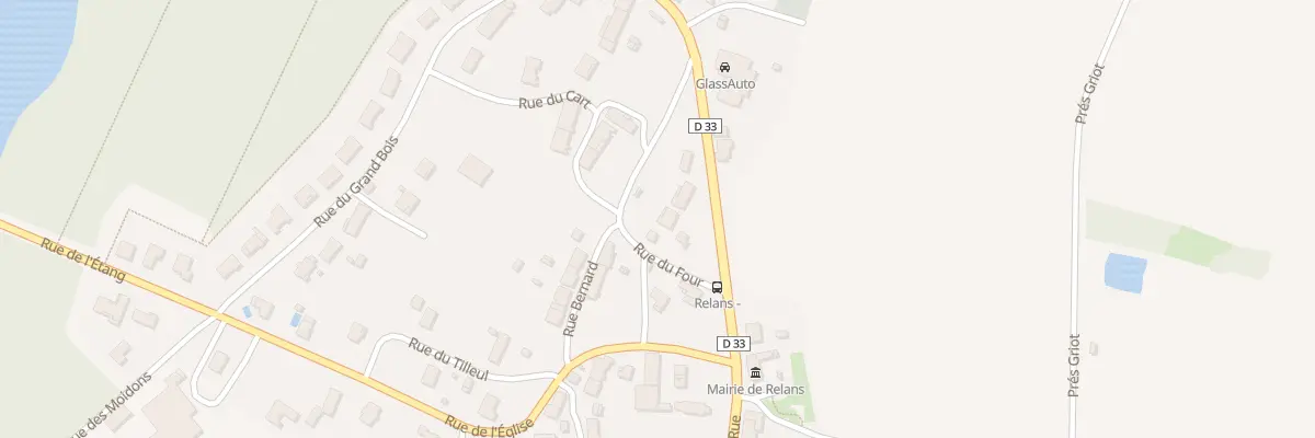 Plan du 4 Rue du Four à Relans
