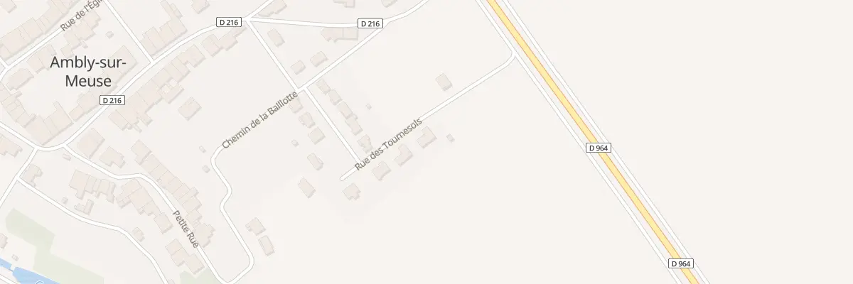 Plan du 26 Rue des Tournesols à Ambly-sur-Meuse