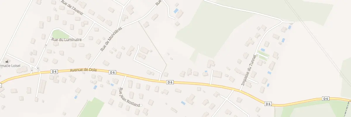 Plan du 5513 Rte de Dole à Champvans