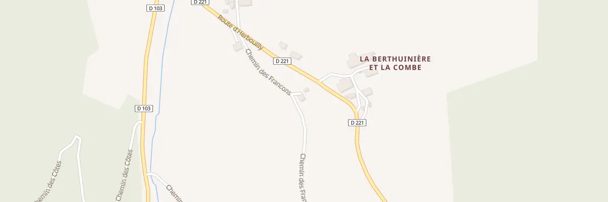 Plan du 165 Che des Francons à Saint-Martin-en-Vercors