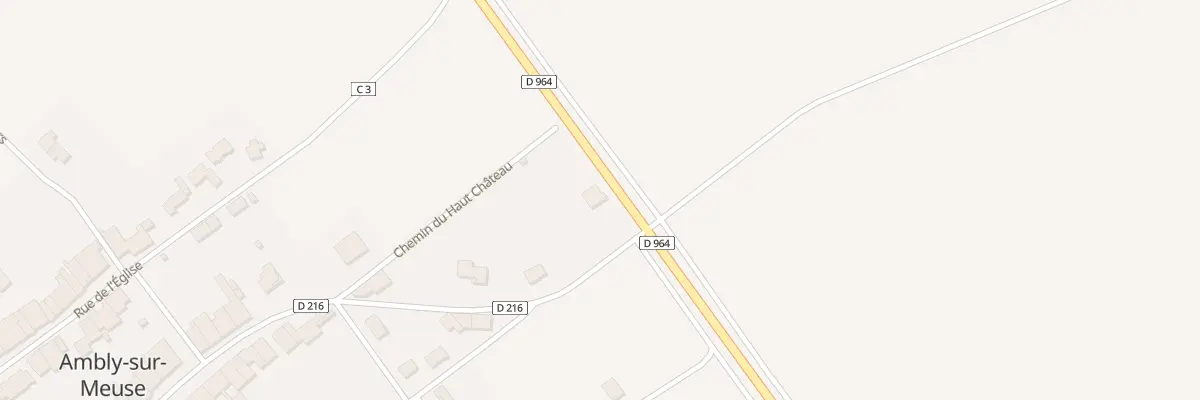 Plan du 9001 La Cote Foveau à Ambly-sur-Meuse