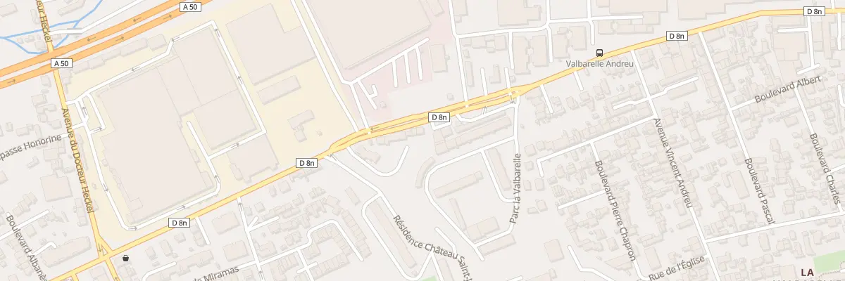 Plan du 64T Bd de la Valbarelle à Marseille 11e Arrondissement