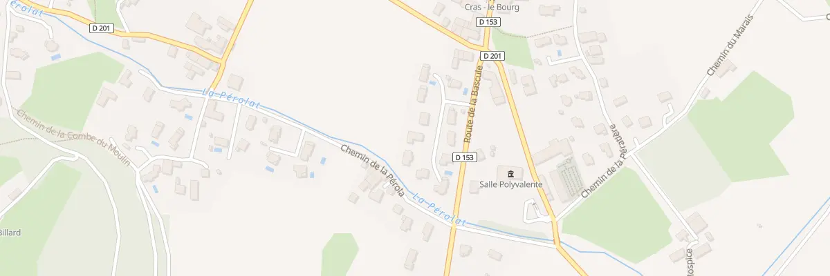 Plan du 6042 Cras à Cras