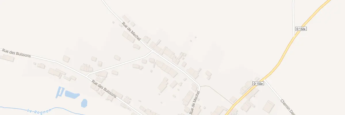 Plan du 22 Rue de Mechel à Is-en-Bassigny