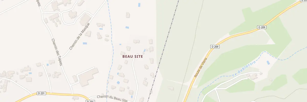 Plan du 425 Che de Beau Site à Saignon