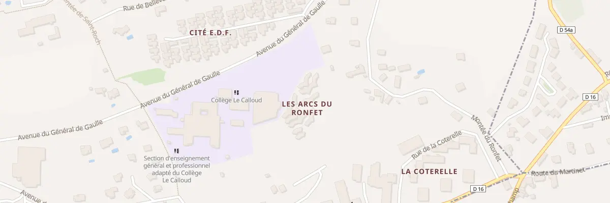 Plan du 337 Mte du Ronfet à La Tour-du-Pin