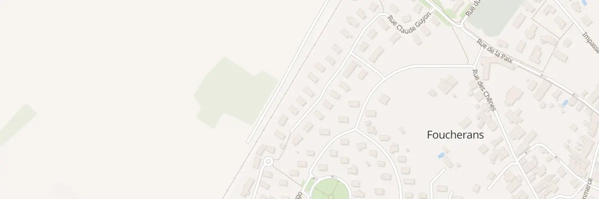 Plan du 28 Rue Claude Guyon à Foucherans