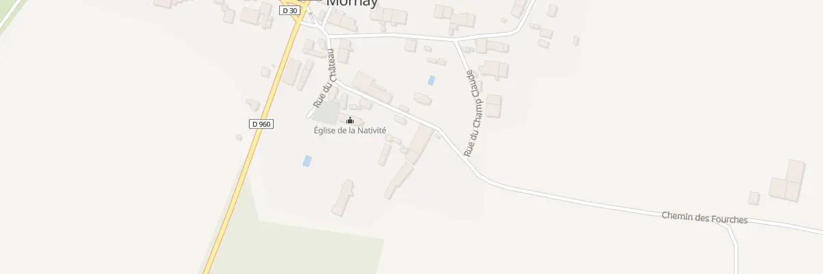 Plan du 16 Rue du Chateau (Mornay) à Montigny-Mornay-Villeneuve-sur-Vingeanne