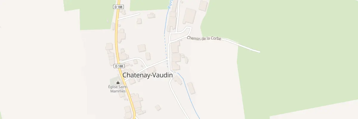 Plan du 6 Pl du Tilleul à Chatenay-Vaudin