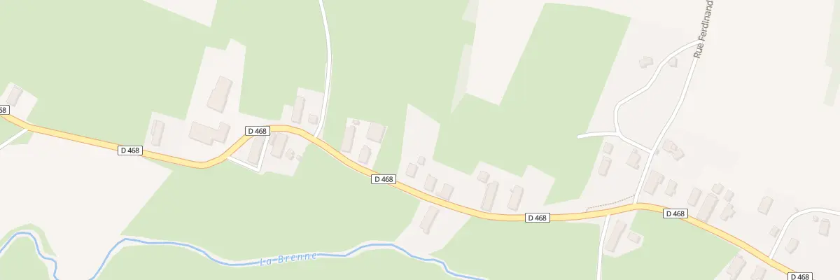 Plan du 30 Rue du Val de Brenne à La Chassagne