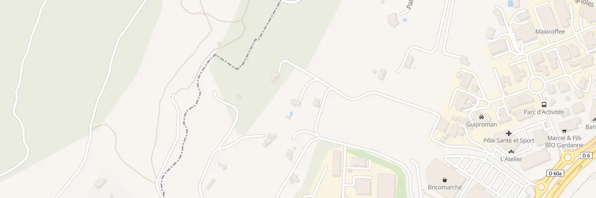 Plan du 9196 Imp la Plaine à Gardanne