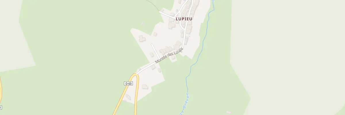 Plan du 4 Mte des Loups à Saint-Rambert-en-Bugey