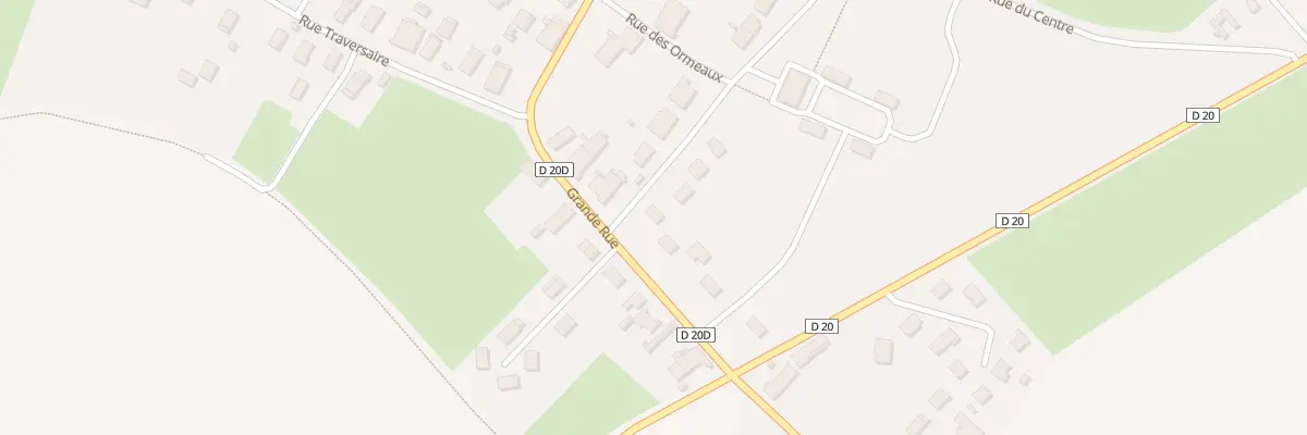 Plan du 5 Rue Grande Rue à Flammerans