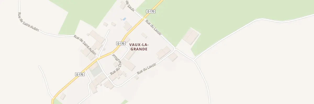 Plan du 1 Rue du Lavoir à Saulvaux