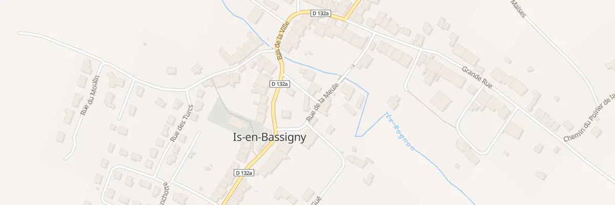 Plan du 3 Rue de la Meule à Is-en-Bassigny