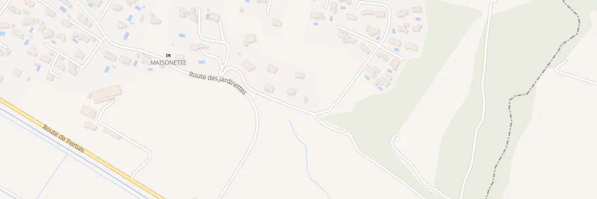 Plan du 957 Rte des Jardinettes à Villelaure