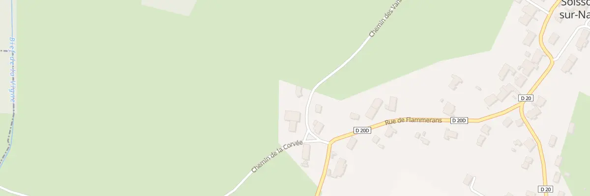 Plan du 16 Chem des Vannets à Soissons-sur-Nacey