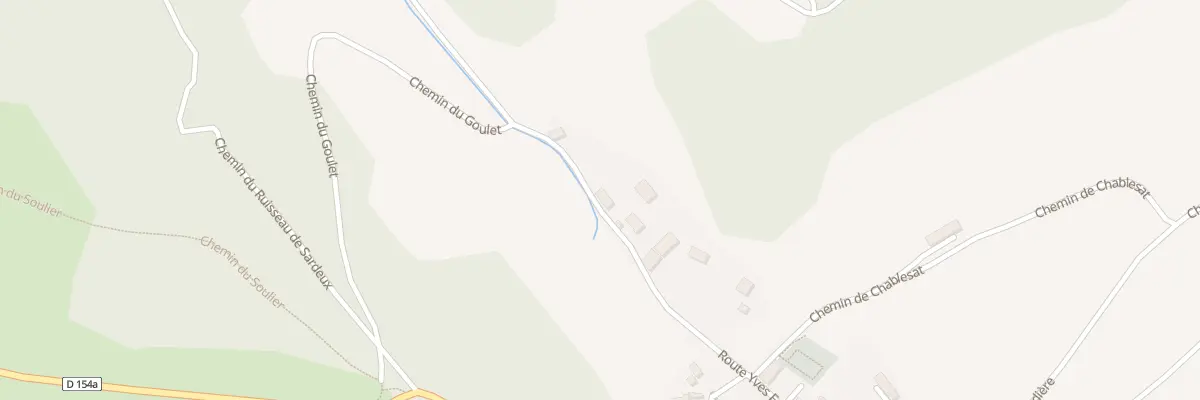 Plan du 5001 Chechamain à Morette