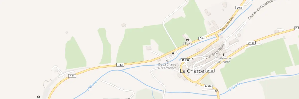 Plan du 5036 Pre de Caton à La Charce