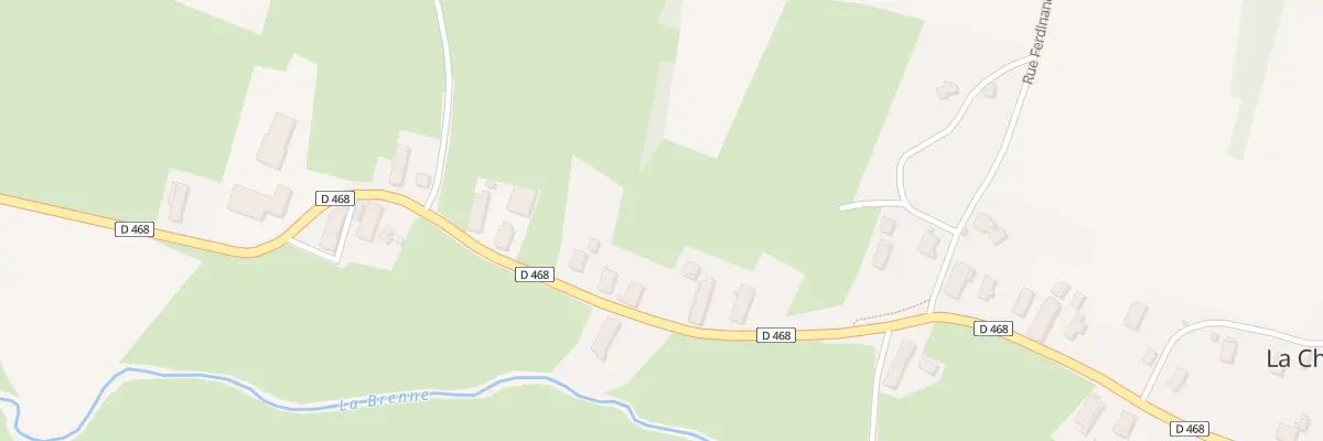 Plan du 28 Rue du Val de Brenne à La Chassagne