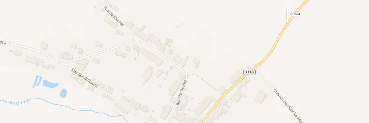 Plan du 10 Rue de Mechel à Is-en-Bassigny
