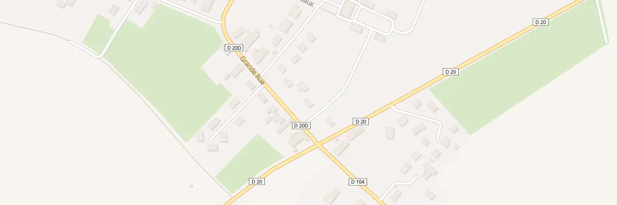 Plan du 11 Rue Grande Rue à Flammerans