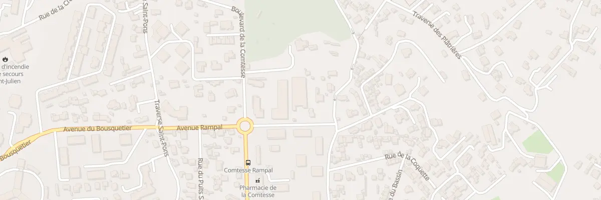 Plan du 27 Av Rampal à Marseille 12e Arrondissement