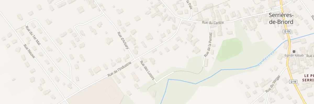 Plan du 9 Rue de l’Industrie à Serrières-de-Briord