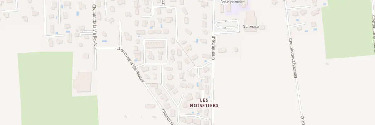 Plan du 270 Che Neuf à Colombe