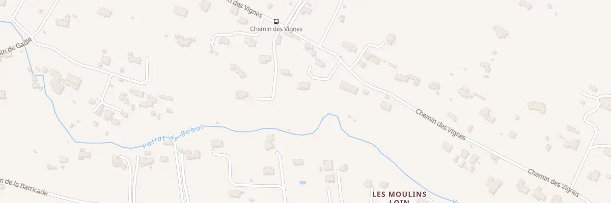 Plan du 1126B Che des Vignes à Simiane-Collongue