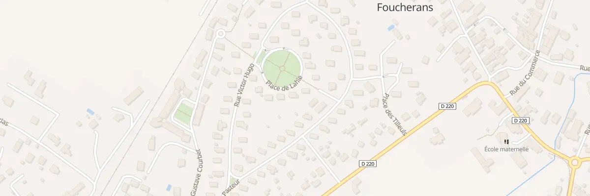 Plan du 8 Pl de Lahie à Foucherans