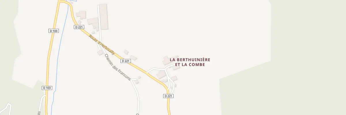 Plan du 65 Che de la Berthuiniere à Saint-Martin-en-Vercors