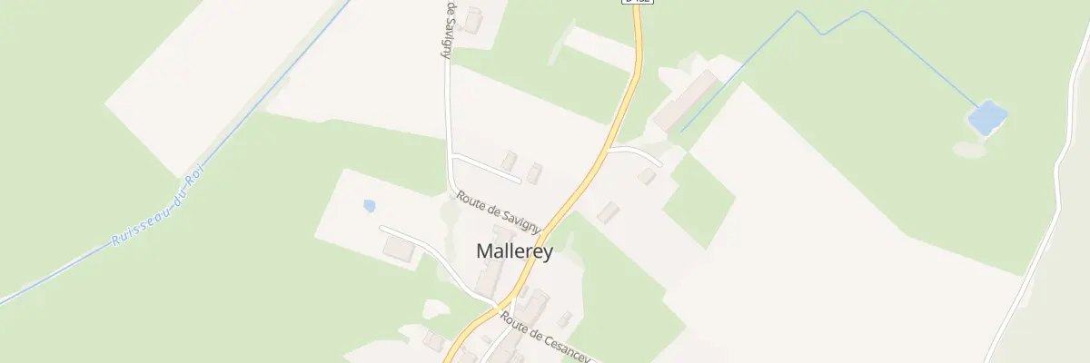 Plan du 5032 Rte de Savigny à Trenal
