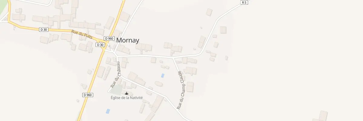 Plan du 14 Rue de Richebourg (Mornay) à Montigny-Mornay-Villeneuve-sur-Vingeanne