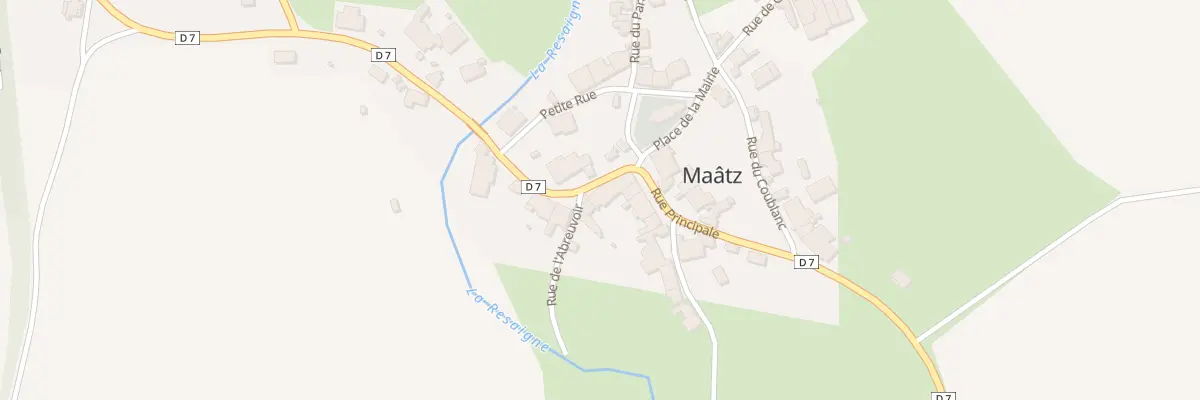 Plan du 7 Rue Principale à Maâtz