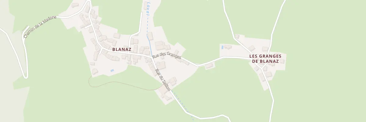 Plan du 8 Rue des Granges à Saint-Rambert-en-Bugey