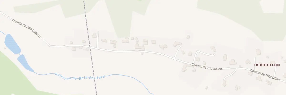 Plan du 1220 Che de Tribouillon à Chélieu