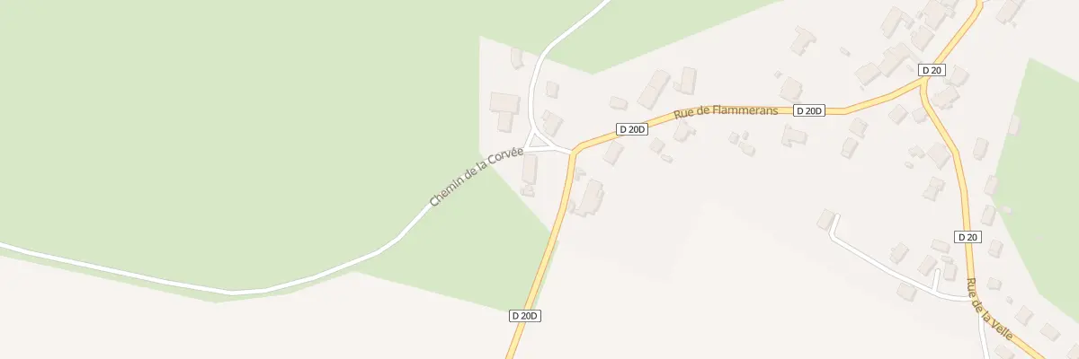 Plan du 36 Rue de Flammerans à Soissons-sur-Nacey