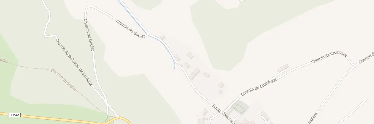 Plan du 5100 Chechamain à Morette